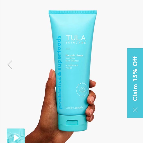 TULA Skincare The Cult Classic Purifying Face Cleanser - TWO UNOPENED - Picture 6 of 9